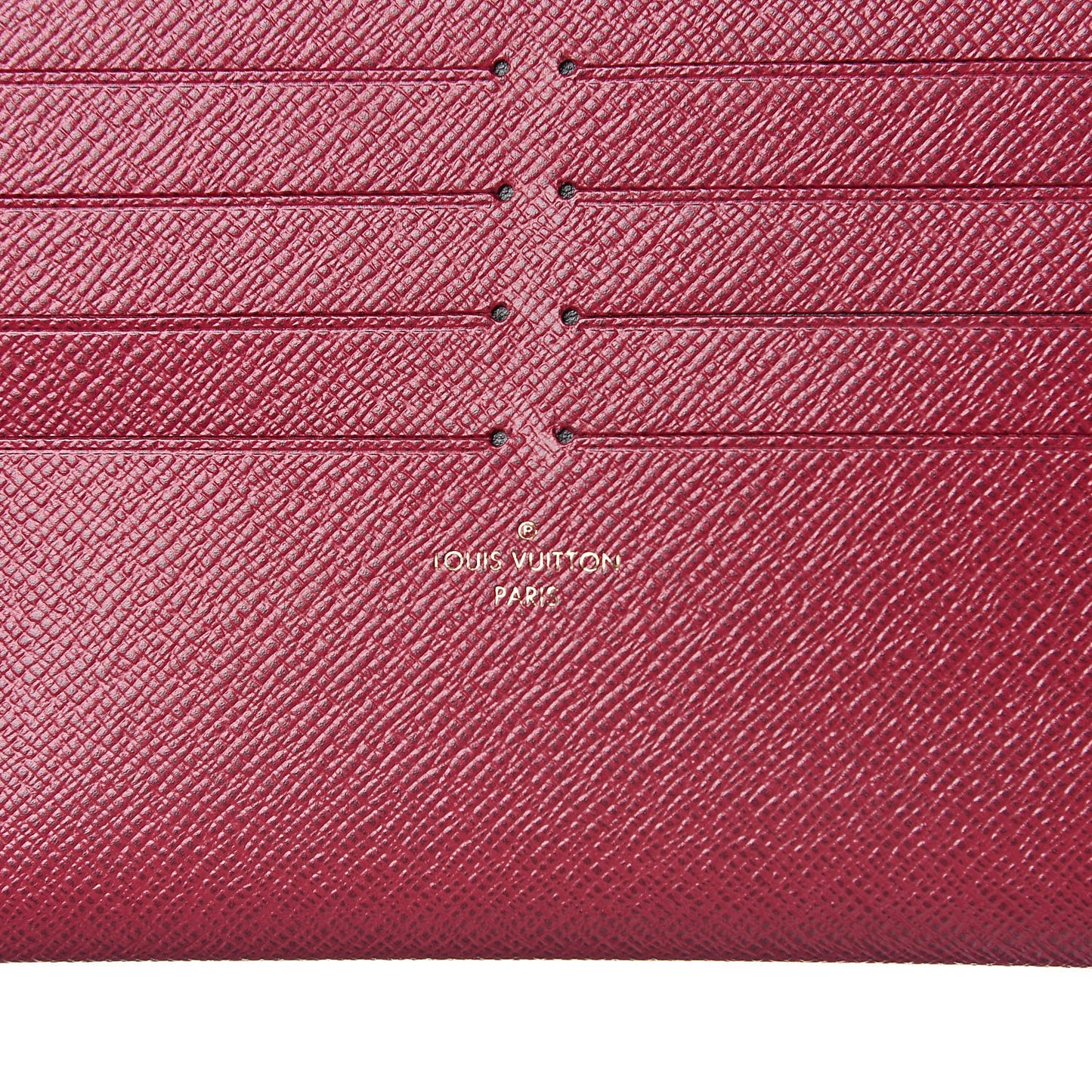 Monogram Pochette Felicie Chain Wallet Fuchsia