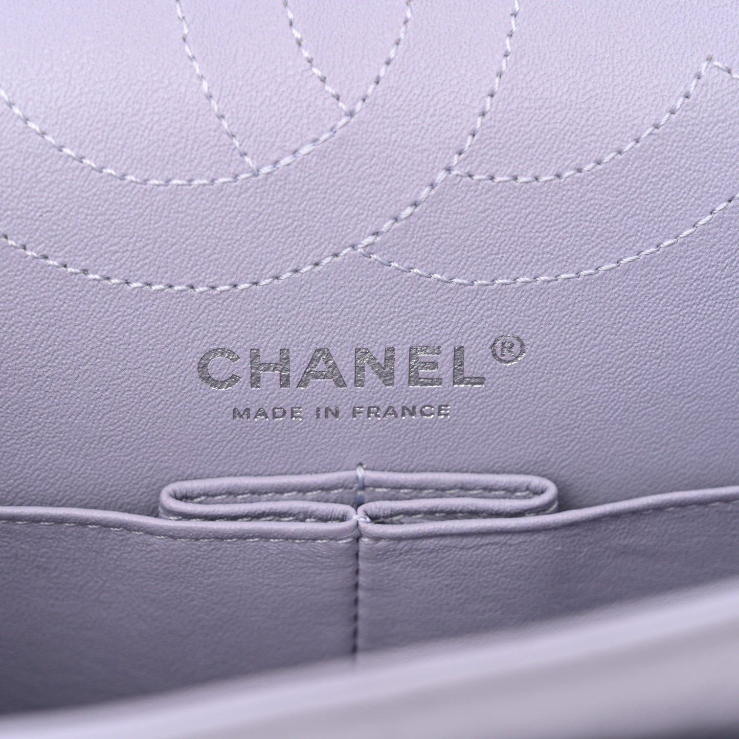 Aged Calfskin Chevron Quilted 2.55 Reissue 225 Flap Light Purple