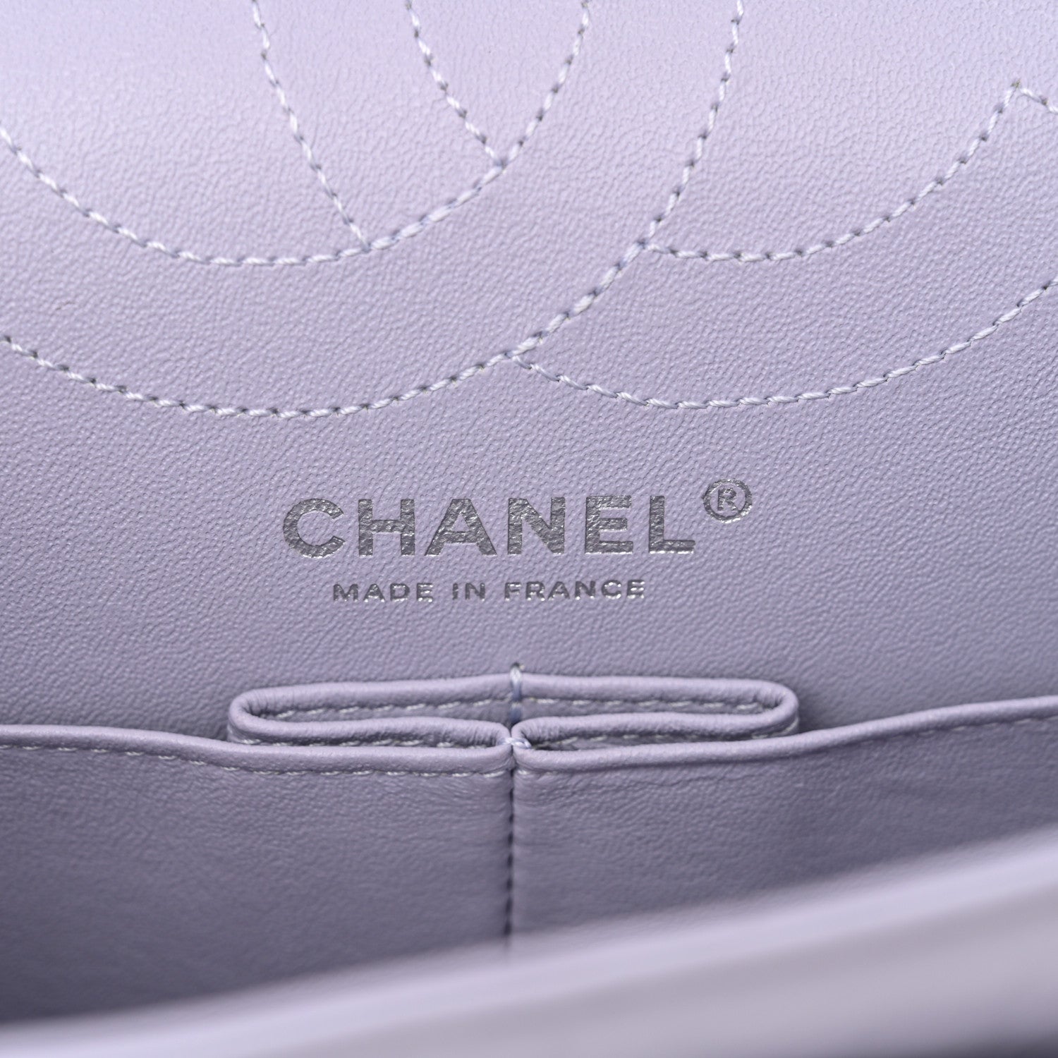 Chanel Aged Calfskin Chevron Quilted 2.55 Reissue 225 Flap Light Purple 6 of 12