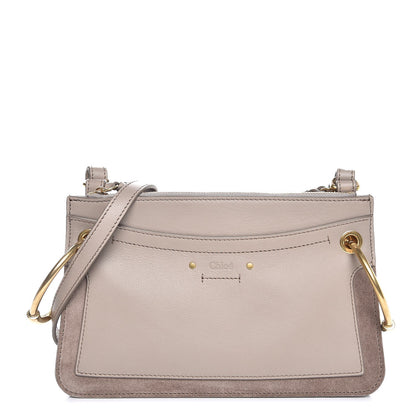 Chloe Calfskin Suede Mini Roy Bag Motty Grey 1 of 9