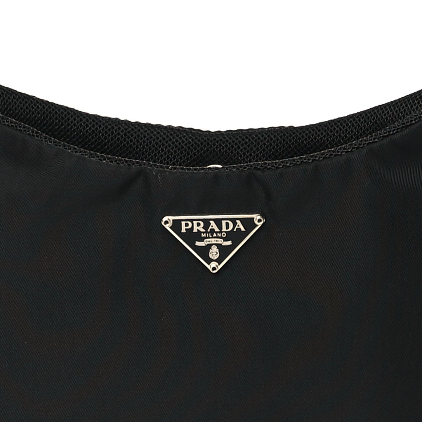 Tessuto Nylon Small Shoulder Bag Black