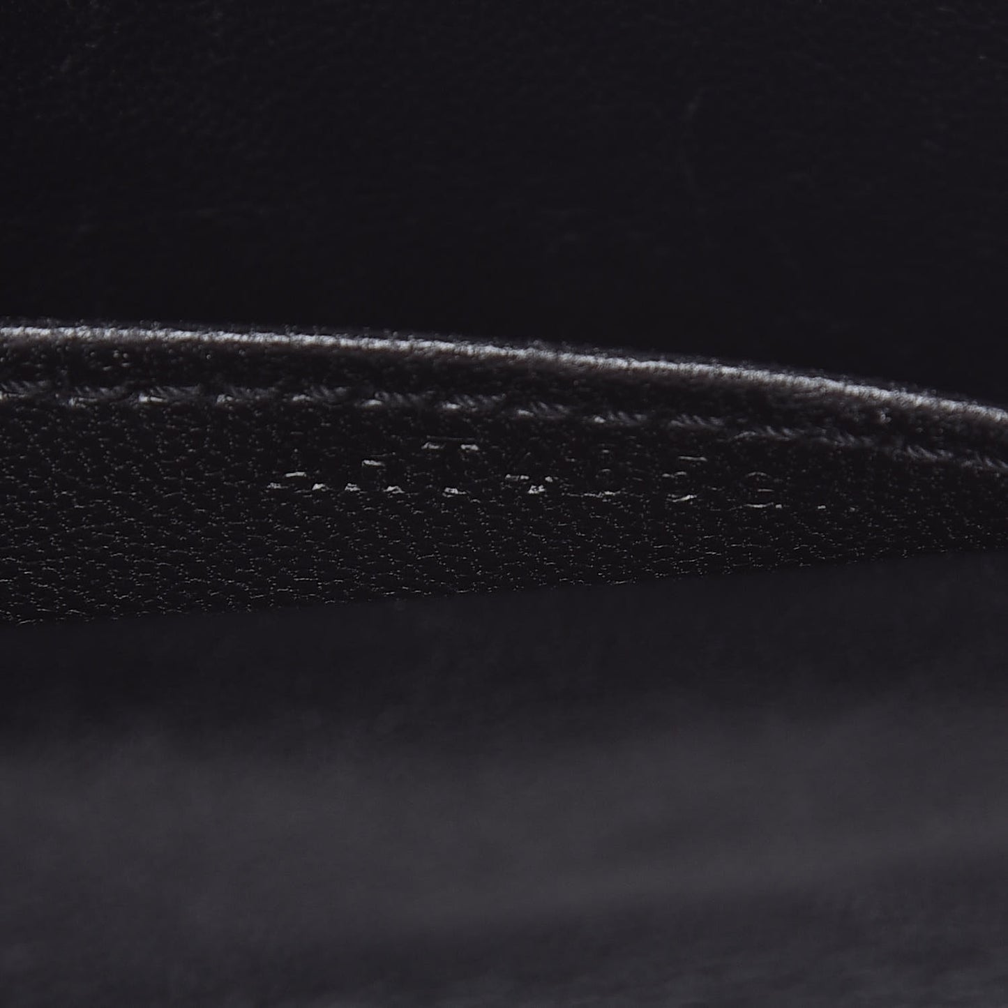 Chevre Chandra Mini Kelly Sellier 20 Black