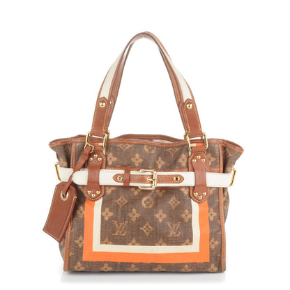 Louis Vuitton Monogram Rayures Tisse Sac PM 1 of 7