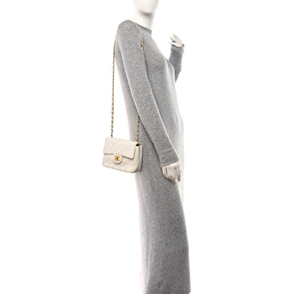 Chanel Lambskin Quilted Mini Square Flap White 2 of 16