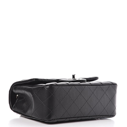 Chanel Lambskin Quilted Mini Rectangular Flap Black 4 of 11