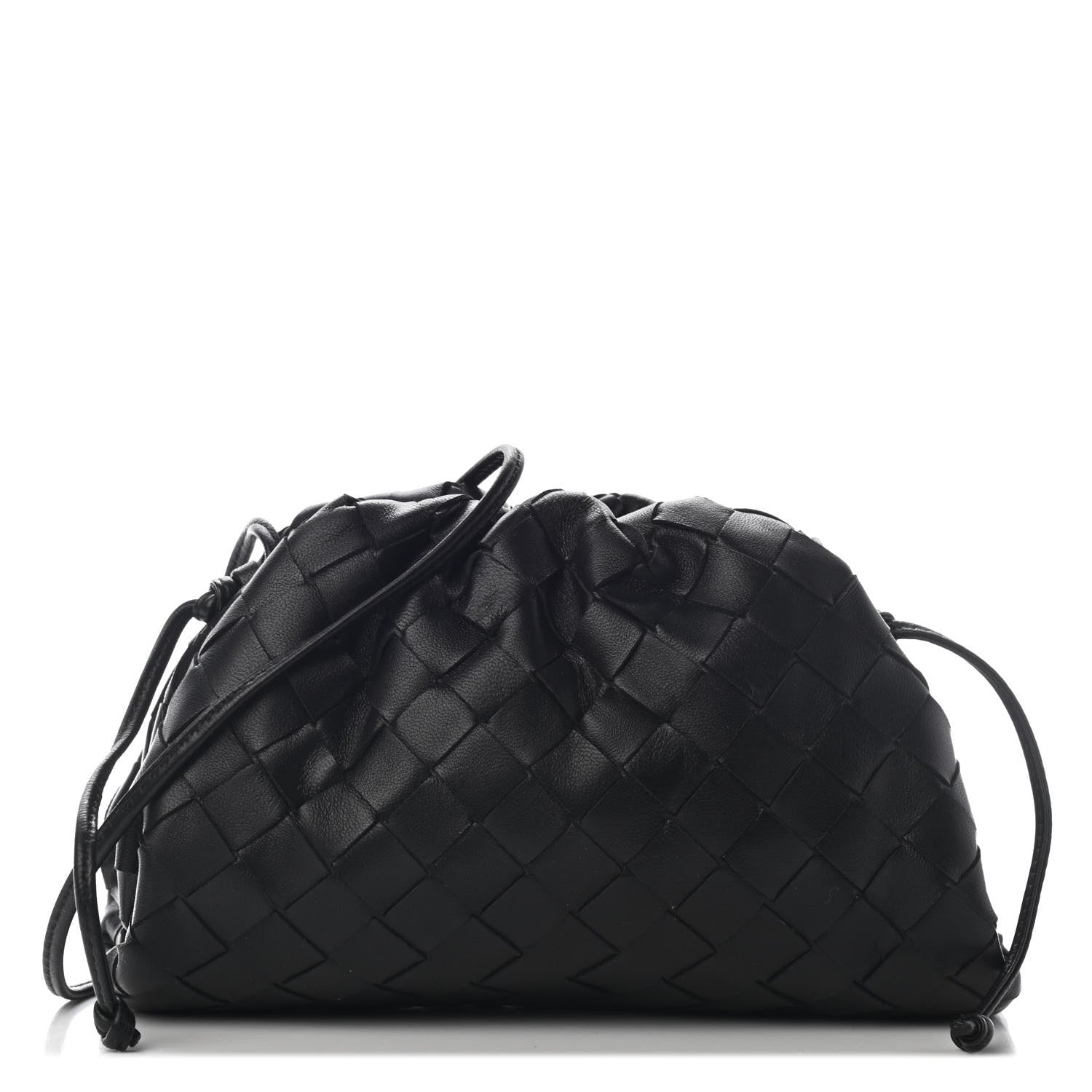 Bottega Veneta Nappa Intrecciato The Mini Pouch Black 1 of 10