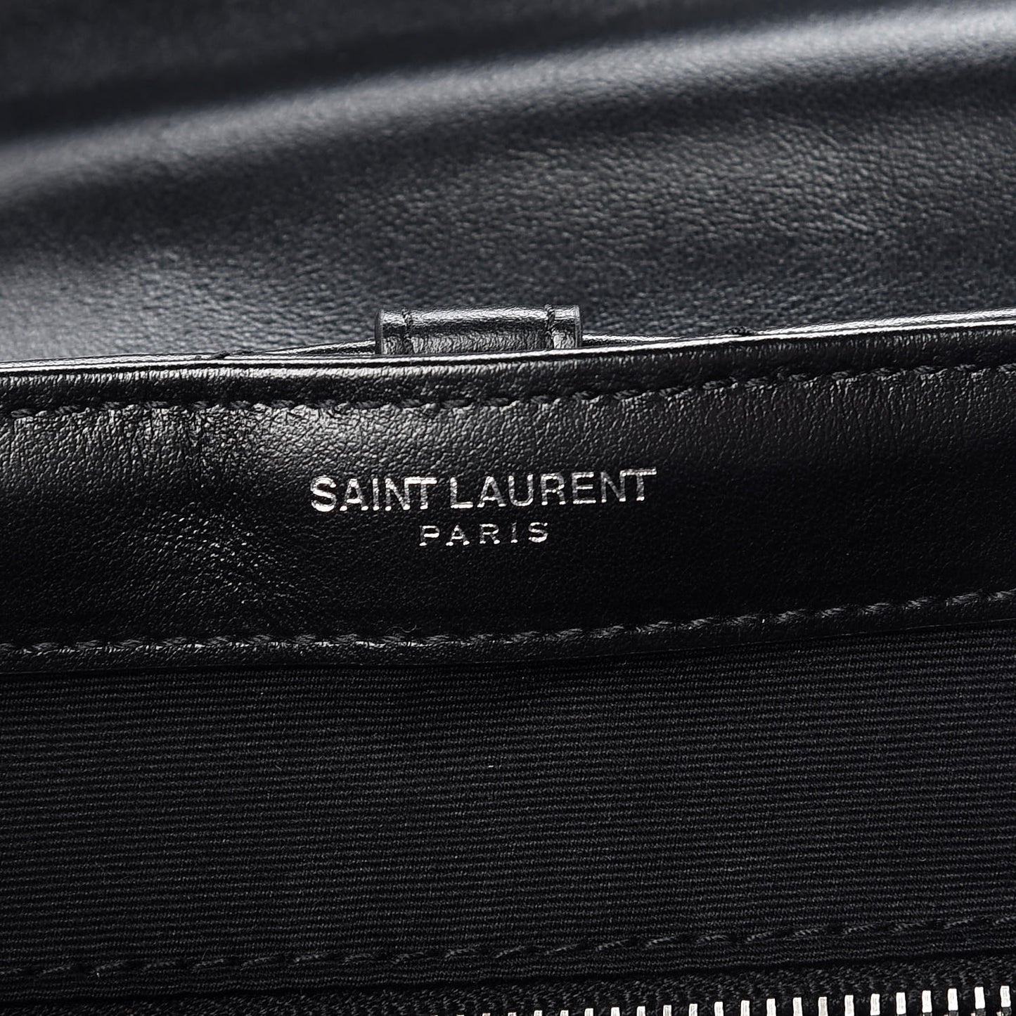 Calfskin Y Quilted Monogram Small Loulou Backpack Black