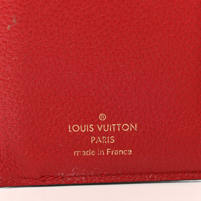 Louis Vuitton Empreinte Compact Curieuse Wallet Cherry 6 of 15