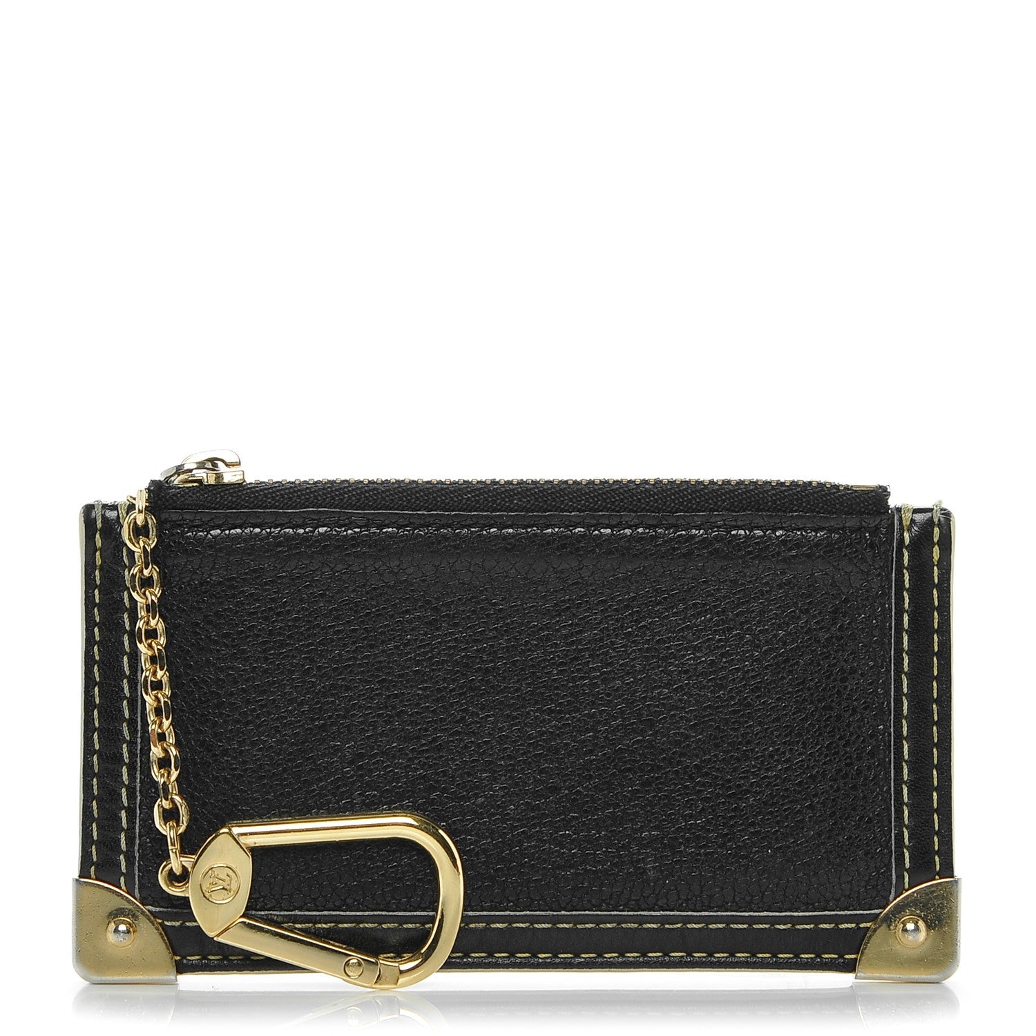 Louis Vuitton Suhali Key Pouch Black 1 of 8