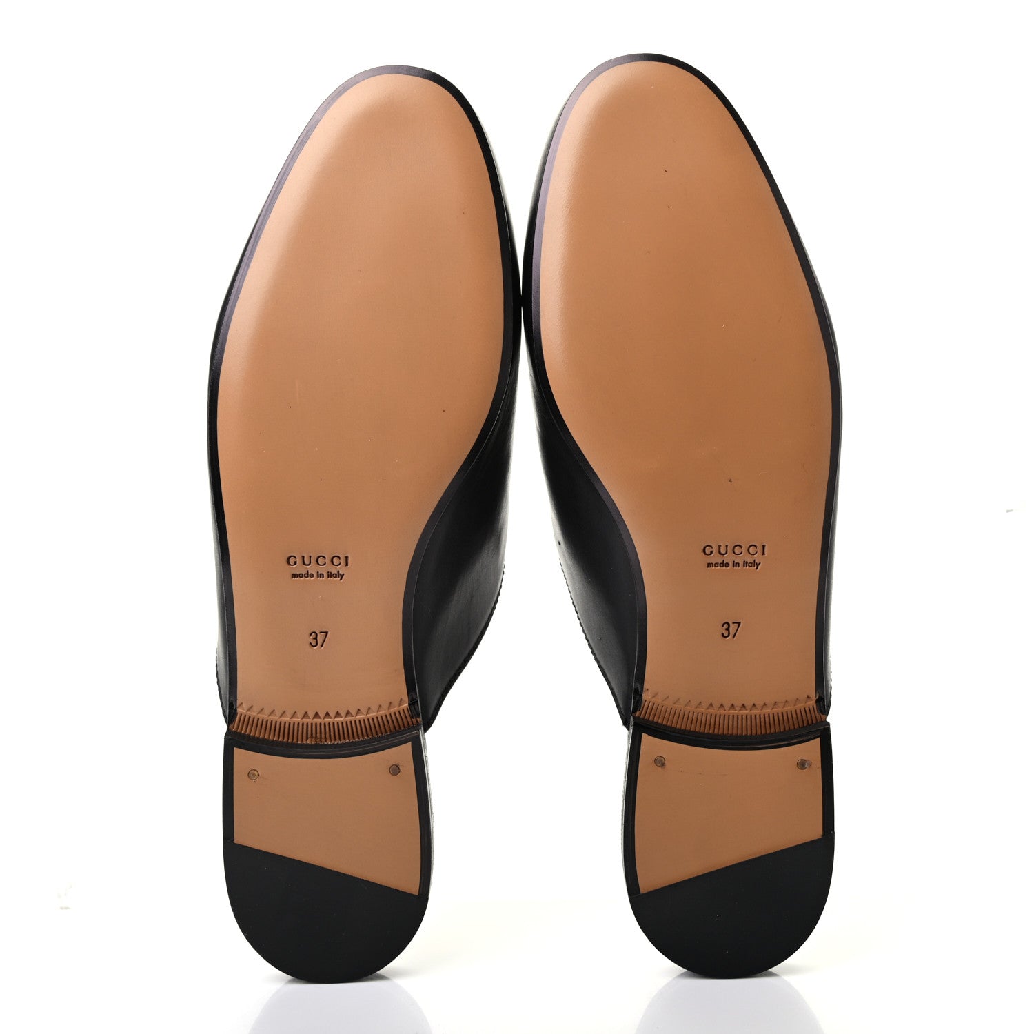 Gucci Calfskin Womens Princetown Slippers 37 Black 5 of 8