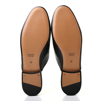 Gucci Calfskin Womens Princetown Slippers 37 Black 5 of 8