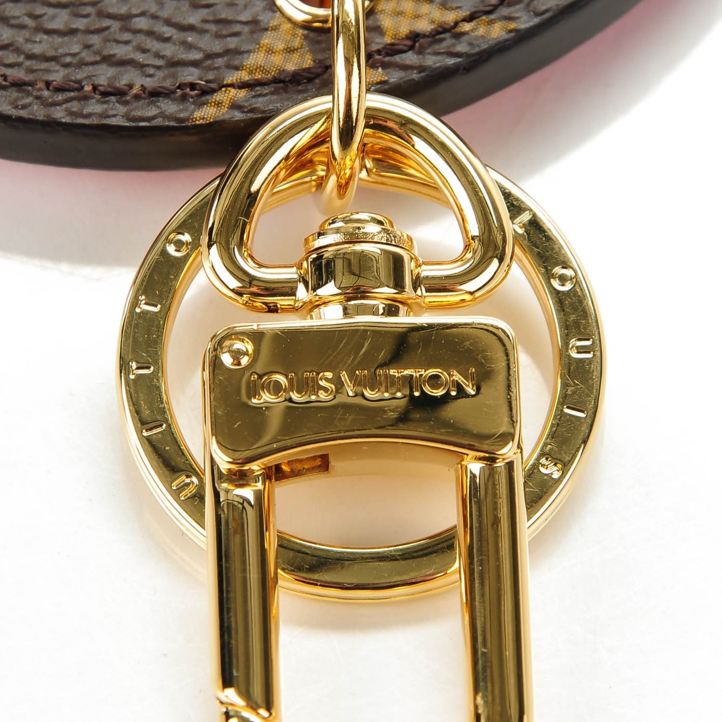Monogram 2015 Christmas Animation Bag Charm Key Ring