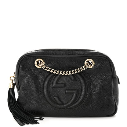 Gucci Pebbled Calfskin Small Soho Bowler Black 2 of 10