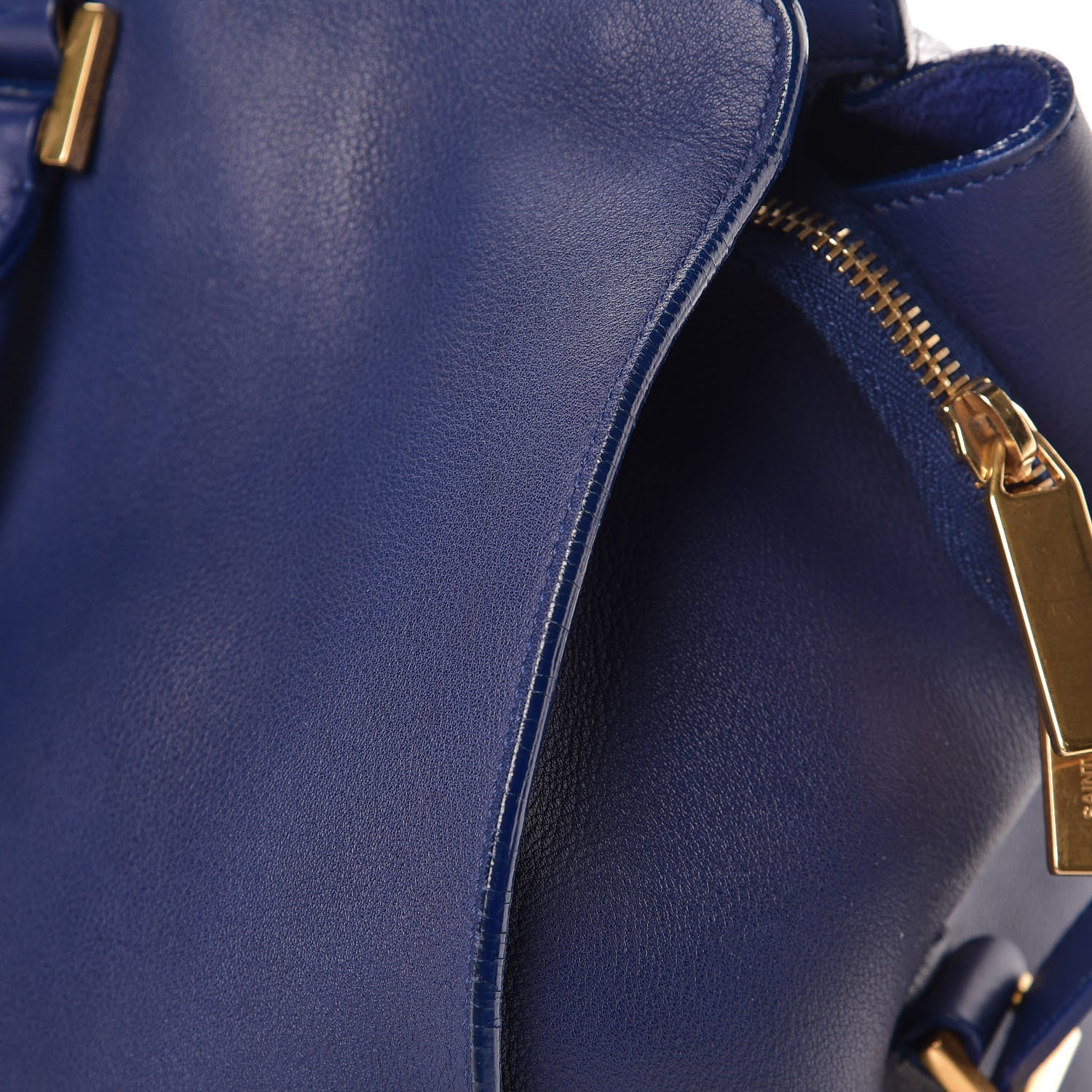 Saint Laurent Calfskin Medium Classic Y Cabas Navy 11 of 24