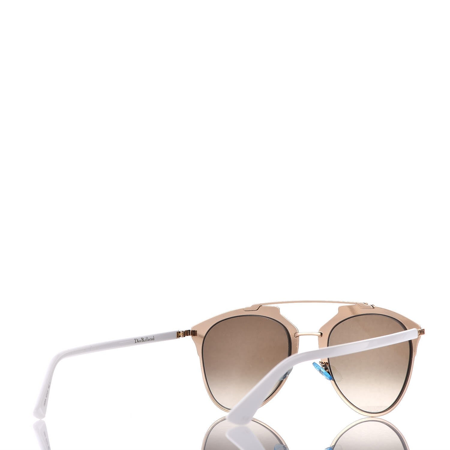 Christian Dior Reflected Sunglasses Rose Gold White 4 of 9