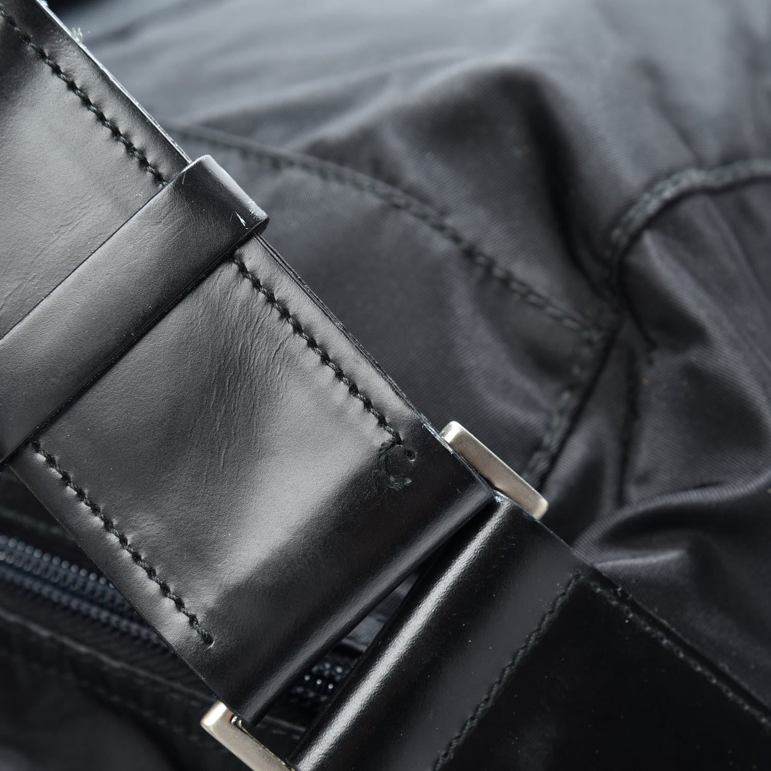 Prada Tessuto Nylon Duffle Black 10 of 10