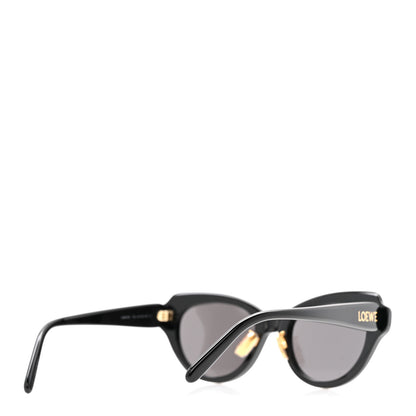 Loewe Acetate Cat Eye Swan Slim Sunglasses LW40178F Black 4 of 7