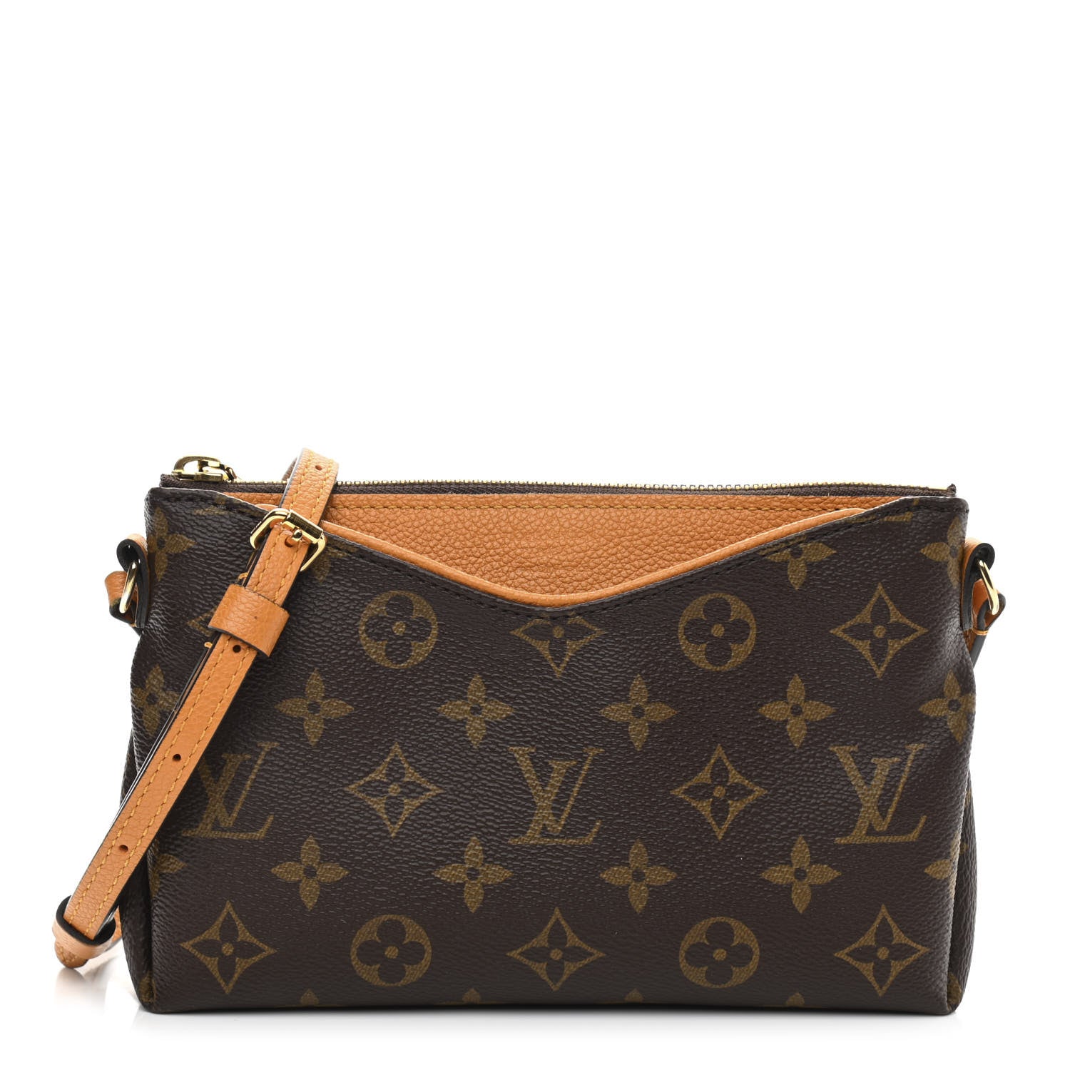 Louis Vuitton Monogram Pallas Clutch Saffron 1 of 11