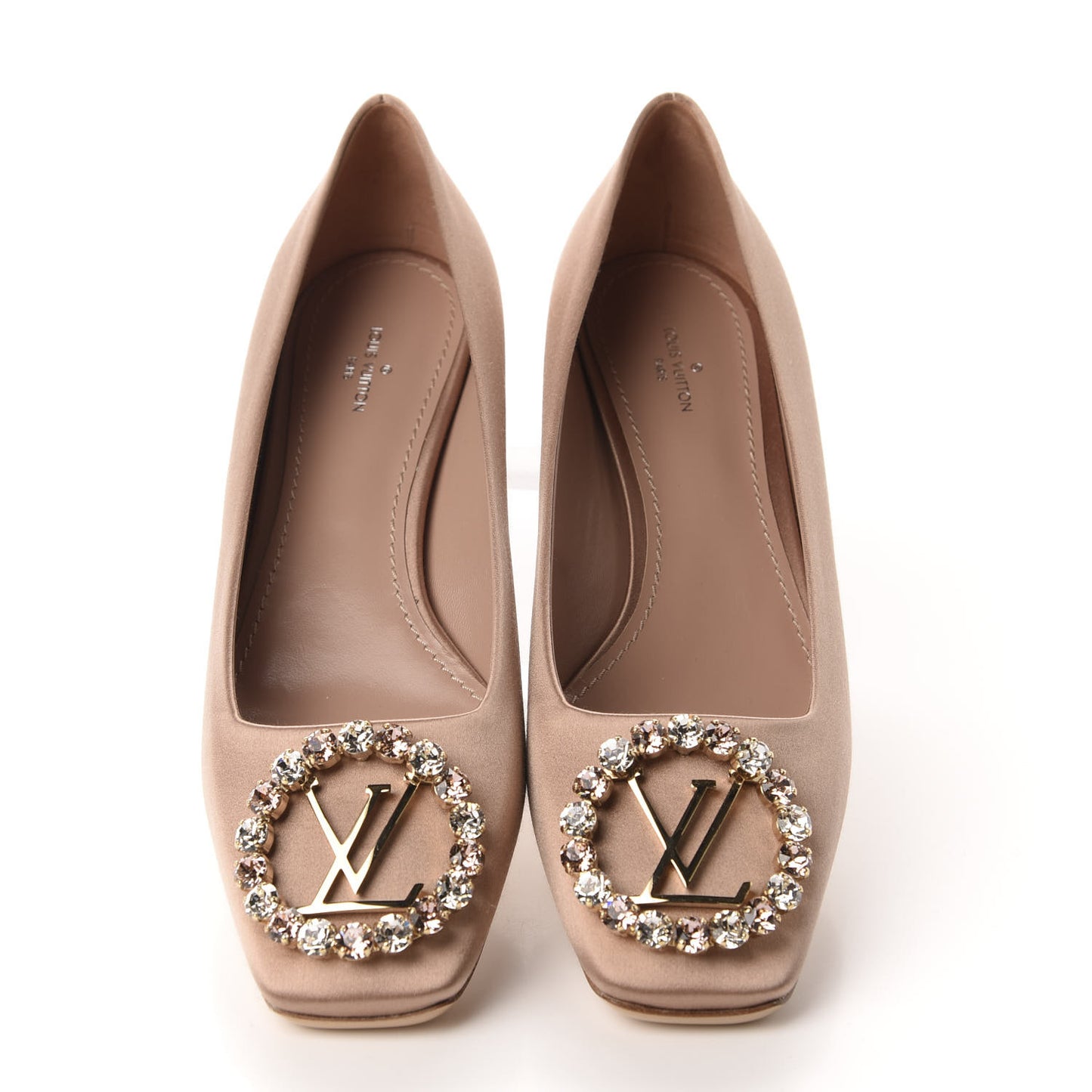 Satin Madeleine Pumps 38.5 Blush