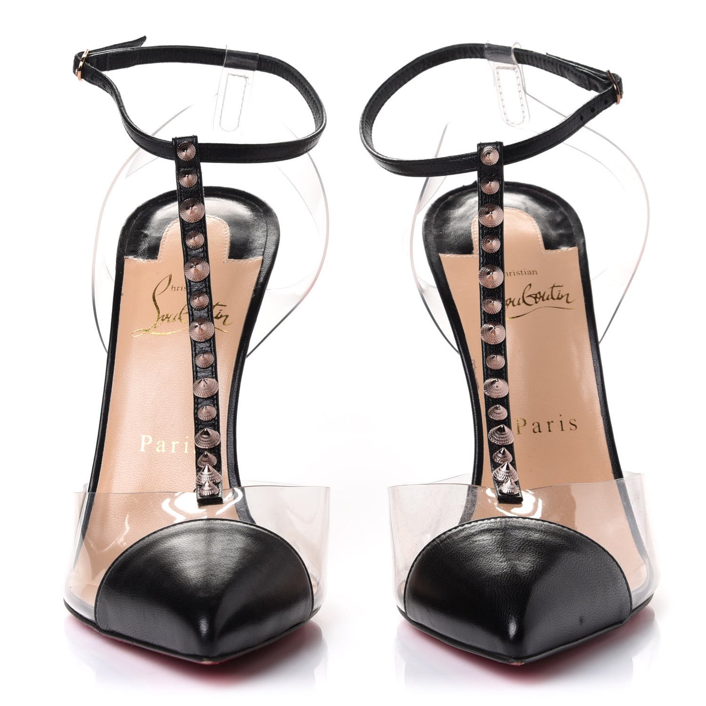 Kid PVC Nosy Spikes 100 Pumps 39.5 Black