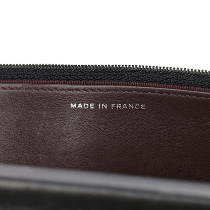 Chanel Lambskin Quilted Wallet On Chain WOC Black 7 of 13