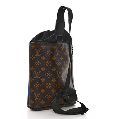 Louis Vuitton Monogram Chalk Sling Bag Marron 3 of 9