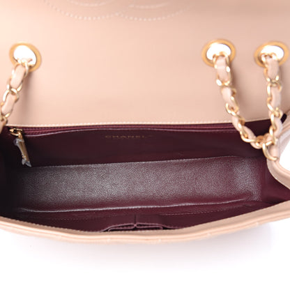 Chanel Caviar Quilted Medium CC Filigree Flap Beige 5 of 10
