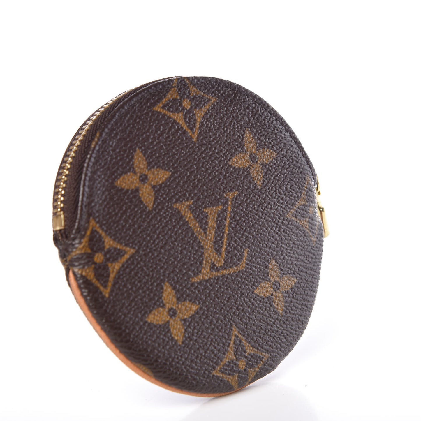 Monogram Round Coin Purse