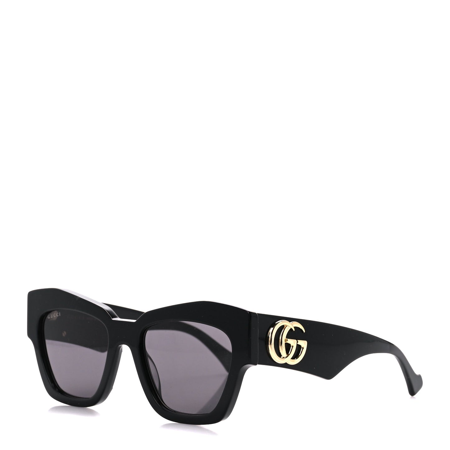 Acetate Square Frame Sunglasses GG1422S Black