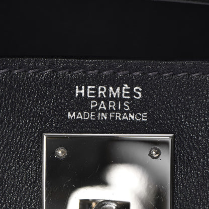 Hermes Swift Kelly Retourne 32 Indigo 16 of 33