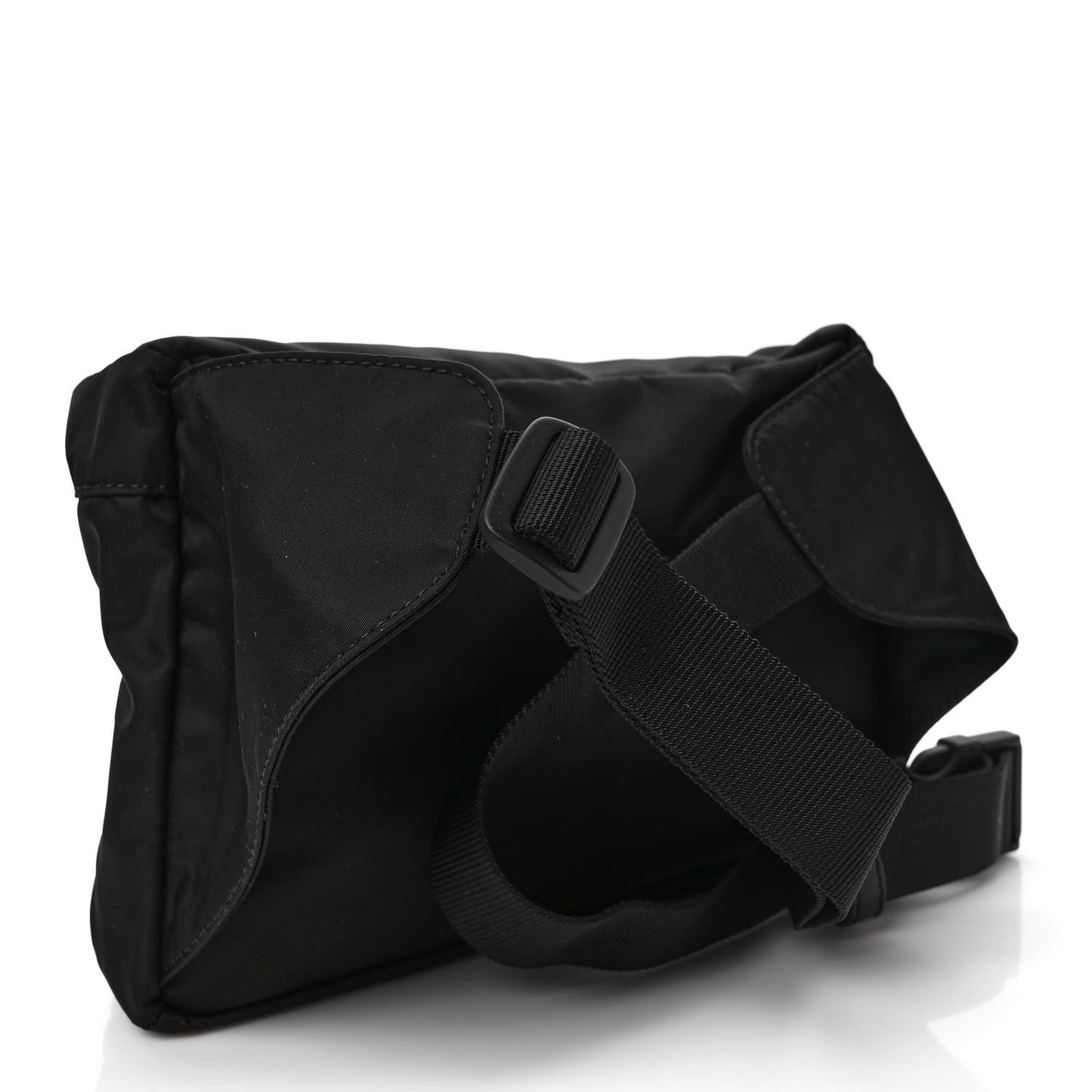 Nylon Palazzo Medusa Belt Bag Black Ruthenium