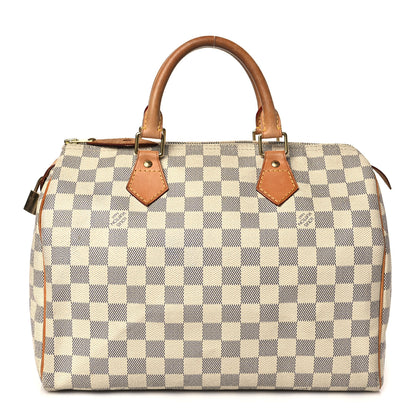 Louis Vuitton Damier Azur Speedy 30 1 of 9