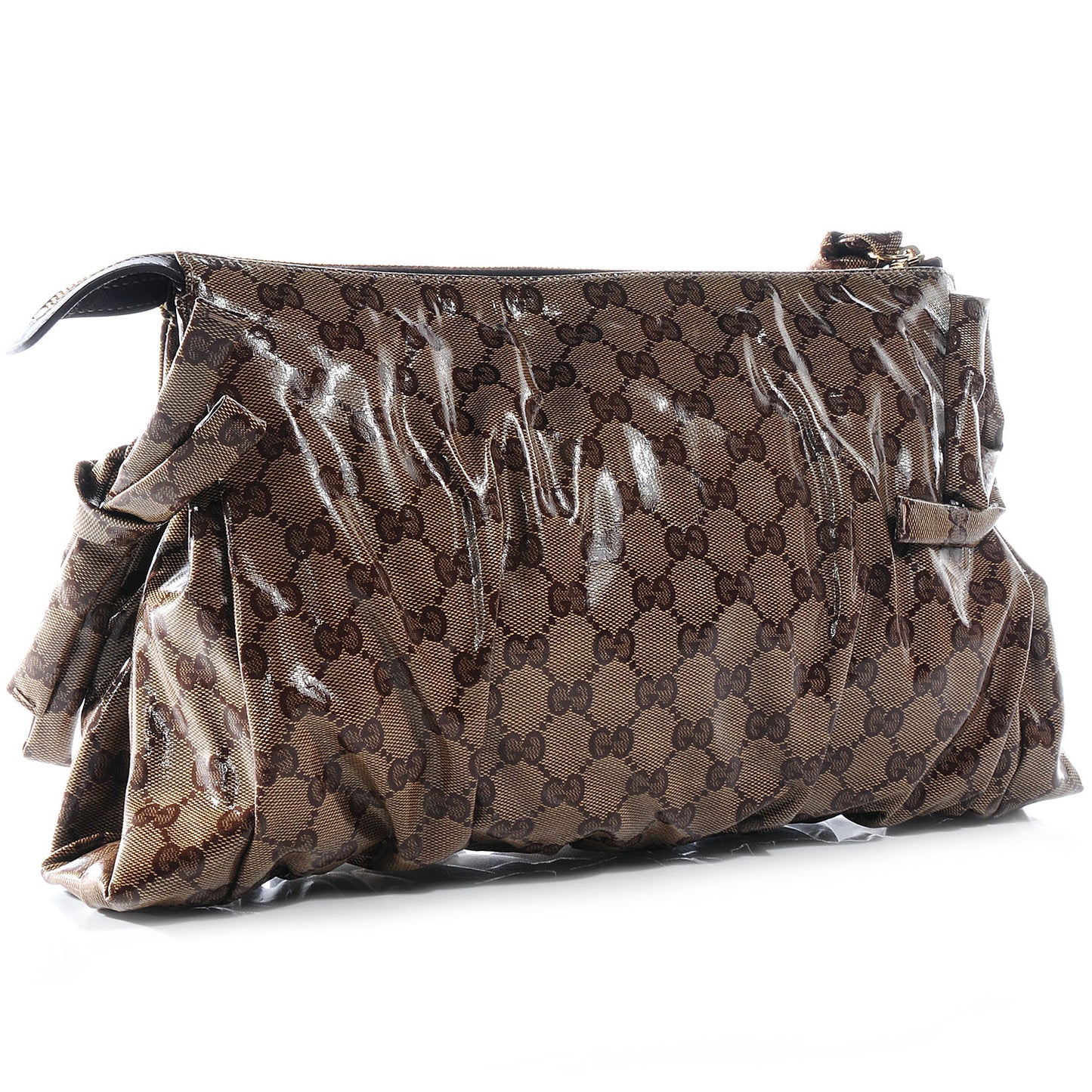 Crystal Monogram Large Hysteria Clutch