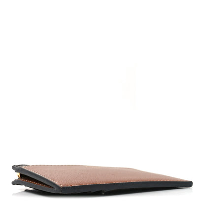 Celine Triomphe Canvas Zipped Card Holder Tan 4 of 8