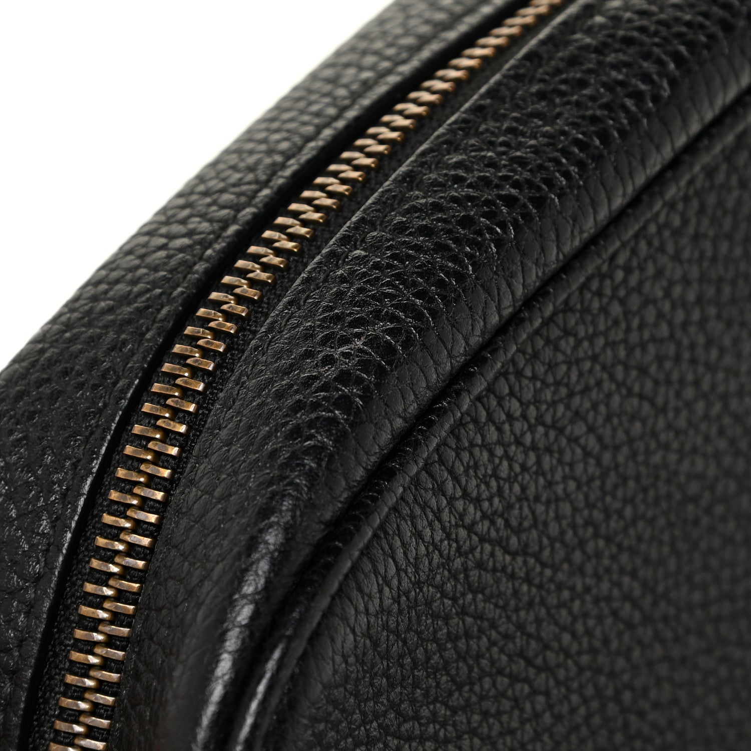 Gucci Pebbled Calfskin Mini Soho Disco Bag Black 10 of 12
