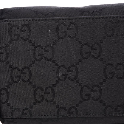 Gucci Nylon Monogram Small Hobo Black 11 of 15