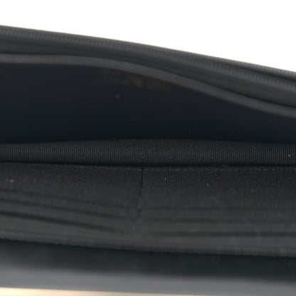 Chanel Lambskin Quilted Top Handle Wallet On Chain WOC Black 5 of 12