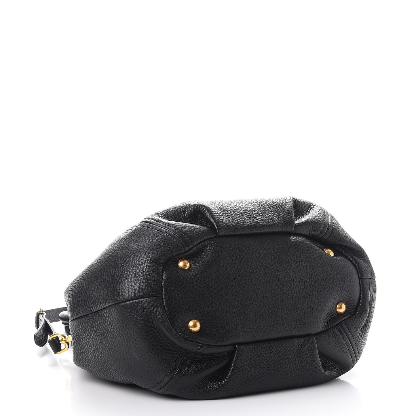 Vitello Daino Tote Nero Black