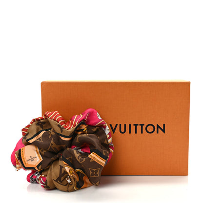 Louis Vuitton Silk Monogram Be Mindful Trop Chou Scrunchie 6 of 6