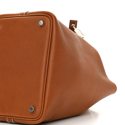 Hermes Barenia Faubourg Picotin Lock 18 PM Fauve 10 of 11