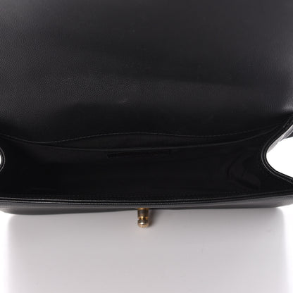 Chanel Caviar Quilted Medium Boy Flap Black 5 of 10