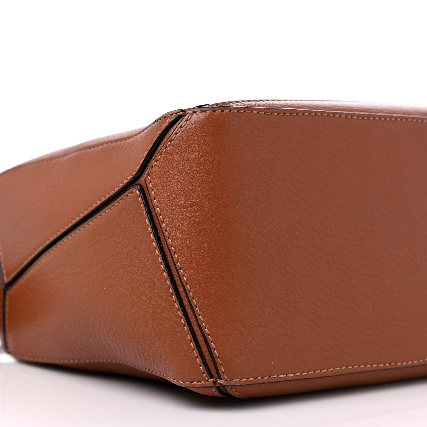 Calfskin Small Puzzle Bag Tan