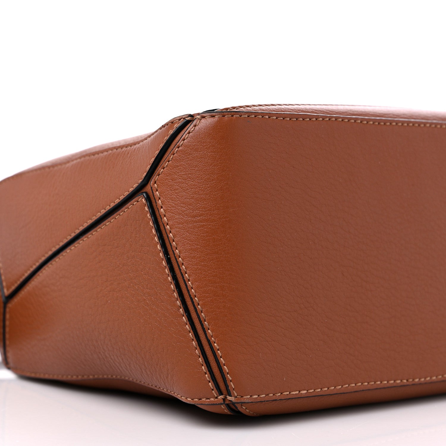 Loewe Calfskin Small Puzzle Bag Tan 8 of 13