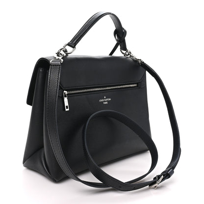 Louis Vuitton Soft Calfskin My Lockme Top Handle Vanille Black 3 of 9