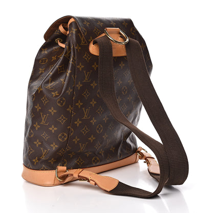 Louis Vuitton Monogram Montsouris GM Backpack 3 of 10