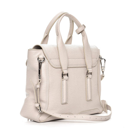 3.1 Phillip Lim 3.1 Textured Calfskin Medium Pashli Satchel Feather 4 of 11