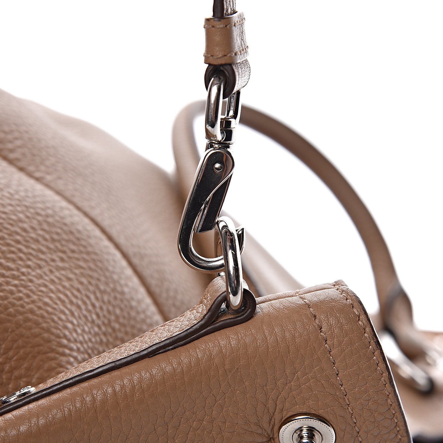Prada Vitello Daino Tote Sesamo 19 of 25