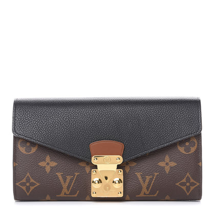 Louis Vuitton Monogram Pallas Wallet Black 1 of 8