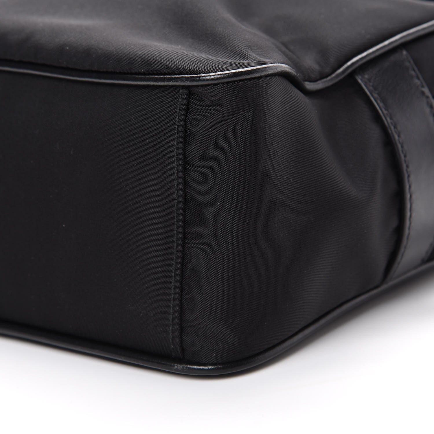 Prada Nylon Tessuto Vela Crossbody Bag Black 10 of 10