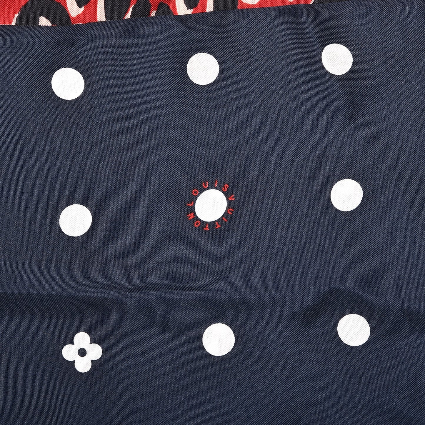 Silk Leopard Snood Scarf Red Rouge Blue Infini
